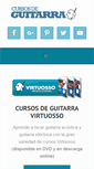 Mobile Screenshot of cursosdeguitarra.org